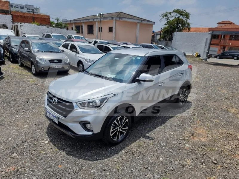 HYUNDAI CRETA 20A PRESTI; 2019/2020; PRATA; ALCO.GASOL