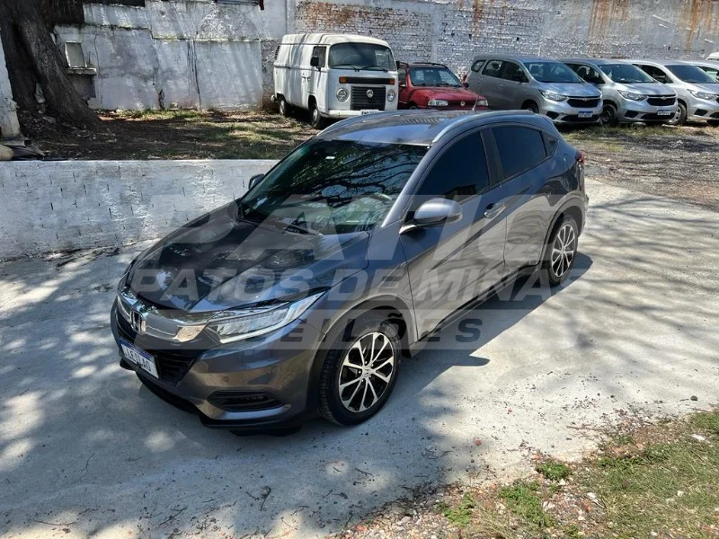 HONDA HR-V EXL CVT; 2021/2021; CINZA; ALCO.GASOL