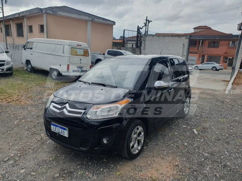 CITROEN C3 PICASSO EXC A; 2013/2013; PRETA; ALCO.GASOL