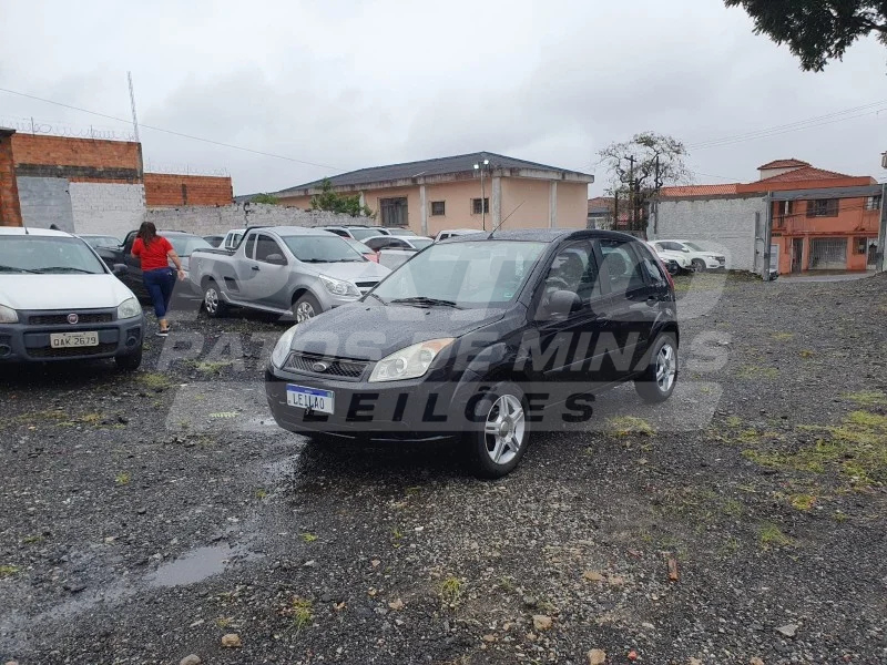 FORD FIESTA FLEX; 2008/2009; PRETA; ALCO.GASOL