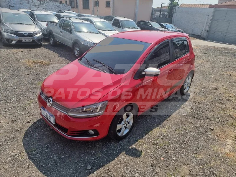 VW FOX ROCK RIO MB; 2015/2016; VERMELHA; ALCO.GASOL