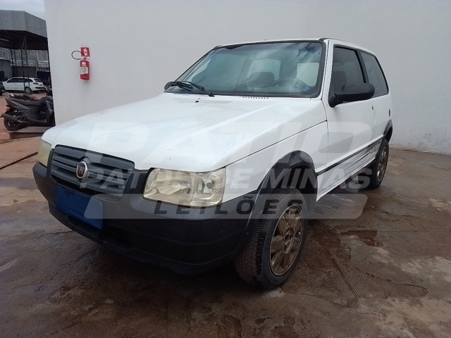 FIAT - UNO MILLE WAY ECON 2011/2012 BRANCO ALCO/GASOL