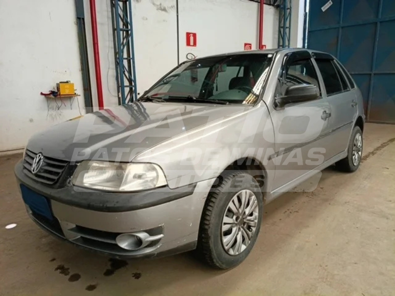 VOLKSWAGEN - GOL 16V POWER CINZA 2001/2002 GASOLINA