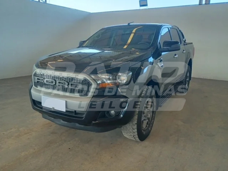 FORD - RANGER XLSCD4A22C PRETA 2018/2019 DIESEL