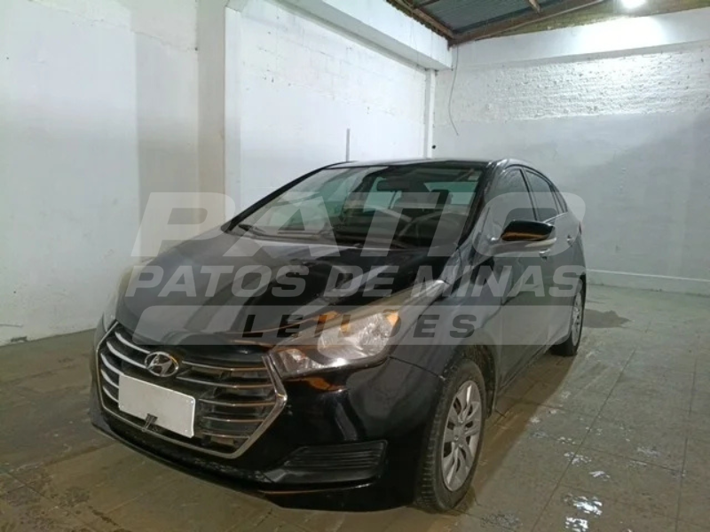 HYUNDAI - HB20S 1.6M COMF PRETA 2016/2016 ALCO/GASO