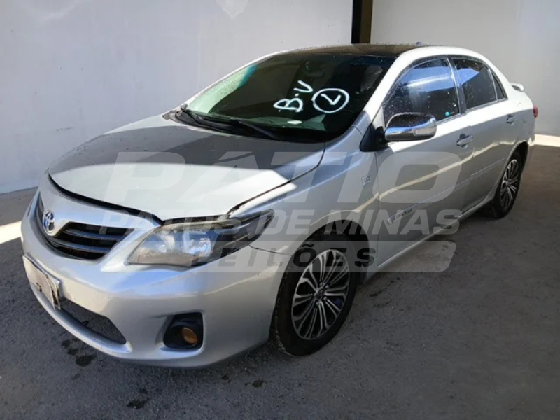 TOYOTA - COROLLA XEI20 PRATA 2011/2012 ALCO/GASO