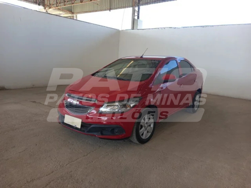 CHEVROLET - PRISMA 1.4MT LT VERMELHA 2015/2016 ALCO/GASO