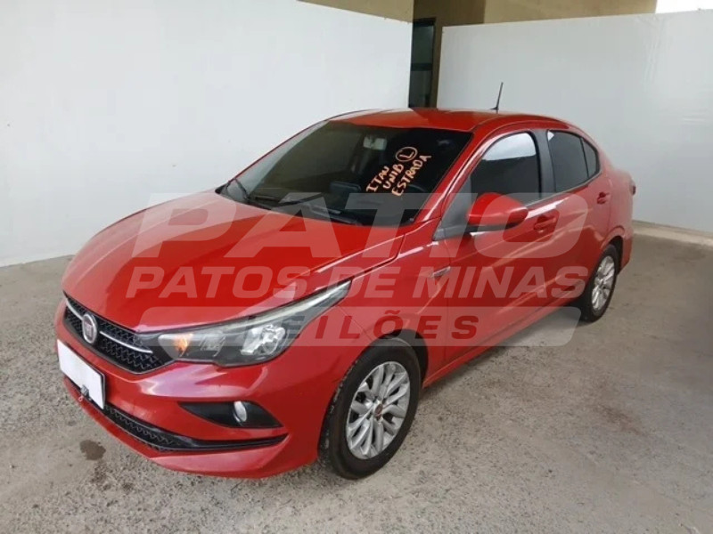 FIAT - CRONOS DRIVE 1.3 VERMELHA 2018/2019 ALCO/GASO