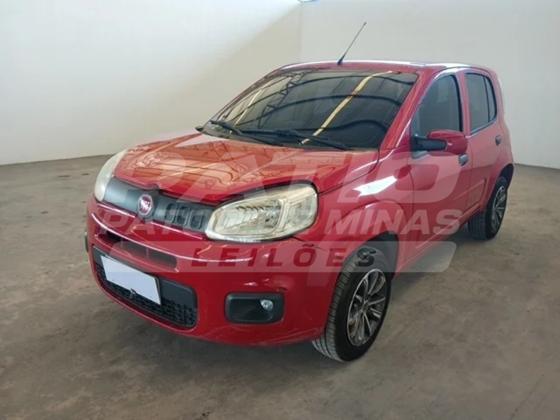 FIAT - UNO ATTRACTIVE 1.0 VERMELHA 2016/2016 ALCO/GASO
