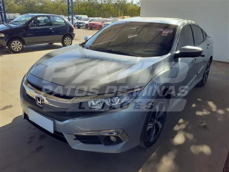 HONDA CIVIC EXL CVT 2018 PRATA