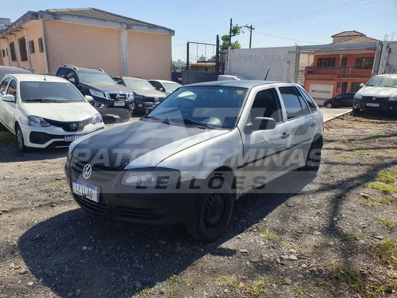 VW GOL 1.0 GIV; 2011; PRATA; ALCO.GASOL.
