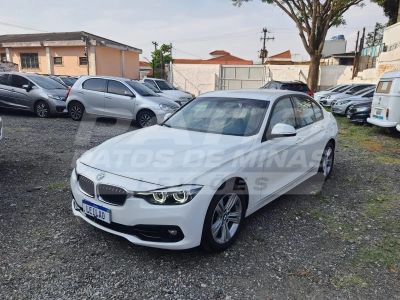 BMW 320I ACTIVE FLEX; 2018/2018; BRANCA; ALCO.GASOL